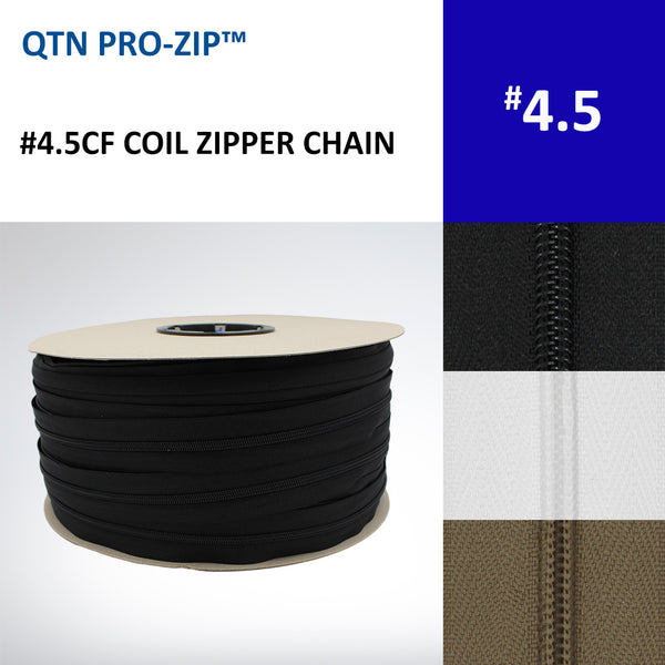 QTN PRO-ZIP #4.5CF COIL ZIPPER CHAIN