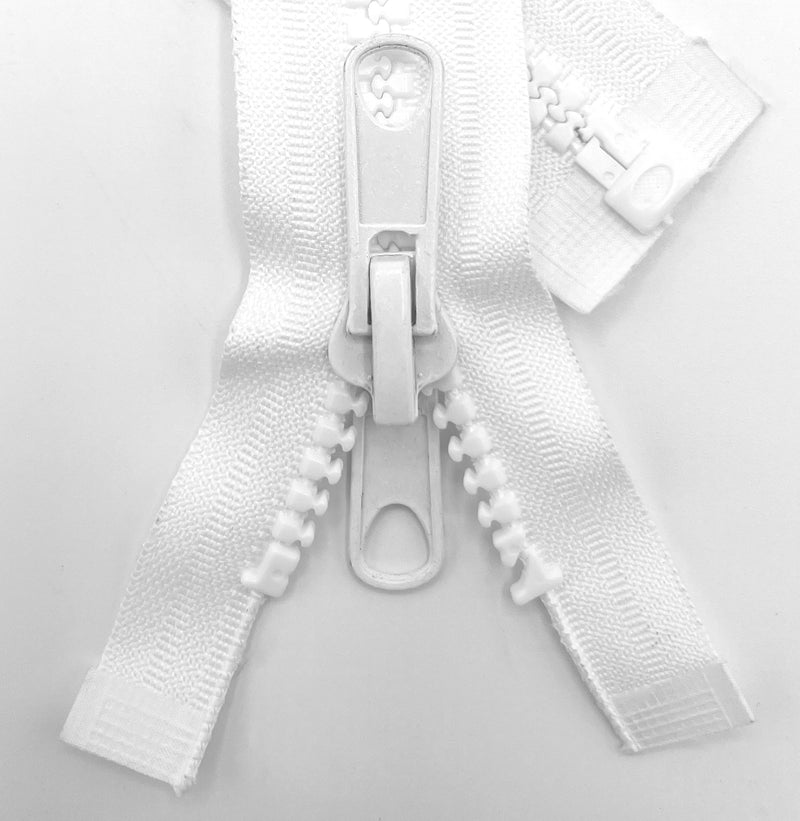 QTN PRO-ZIP MARINE #10 READY-MADE SEPARATING ZIPPERS WITH METAL SLIDES
