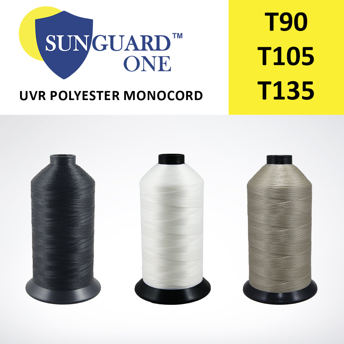 SUNGUARD ONE™ UVR POLYESTER MONOCORD TOP THREAD