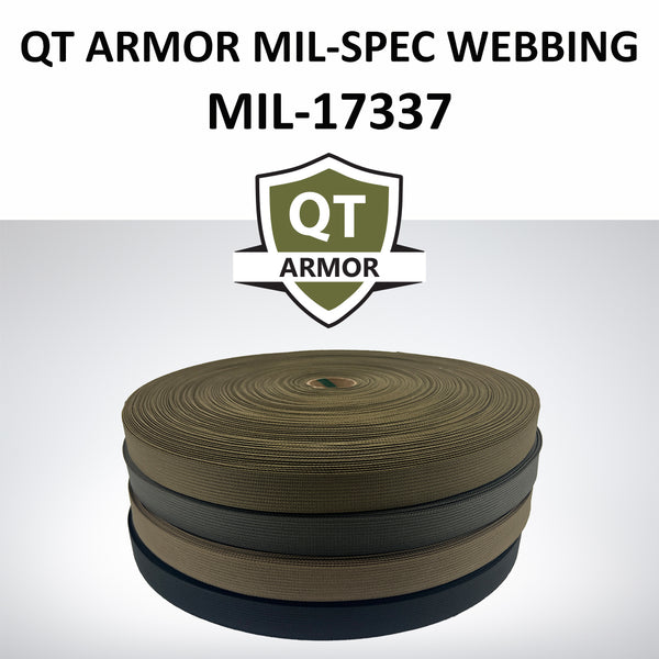 QT ARMOR MIL-SPEC BERRY COMPLIANT WEBBING MIL-17337