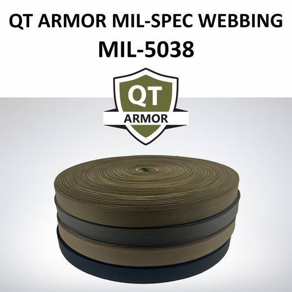 QT ARMOR MIL-SPEC BERRY COMPLIANT WEBBING MIL-5038