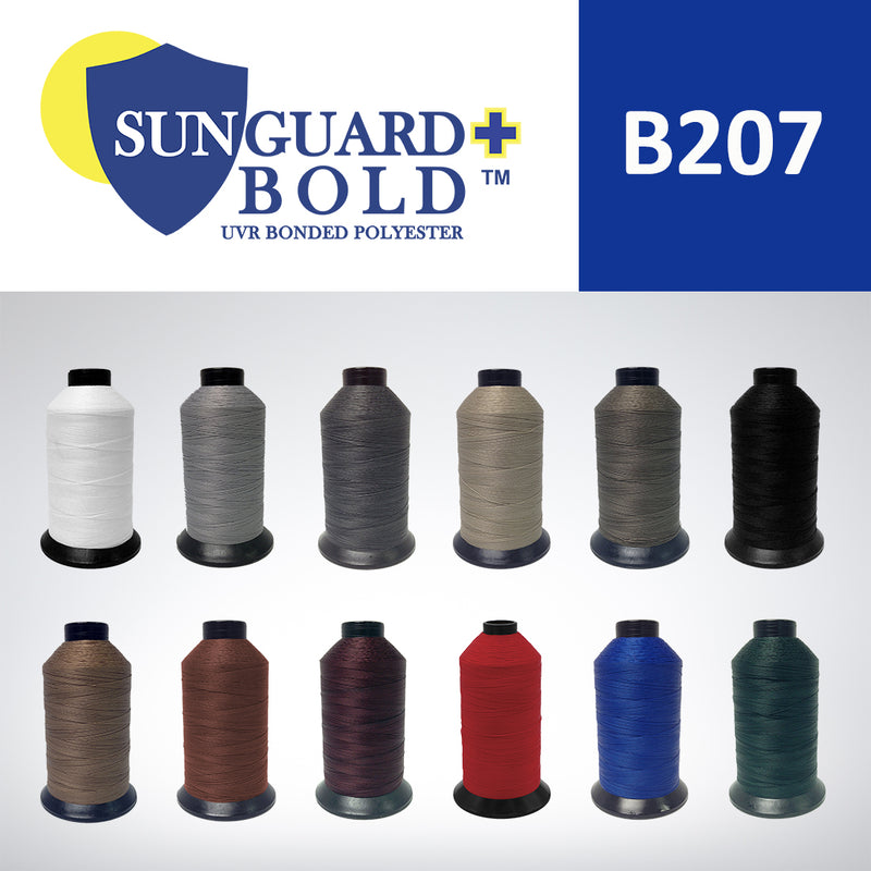 201q Sunguard+ BOLD UVR Bonded Polyester Size B207 / T210 8 oz