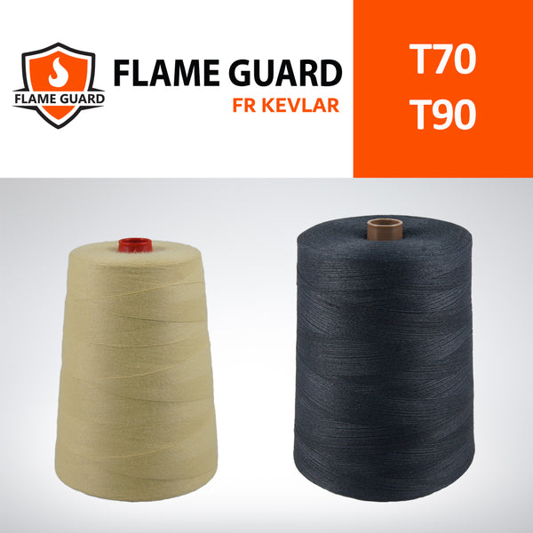 Flame Retardant Sewing Thread, Flame Guard Hook and Loop