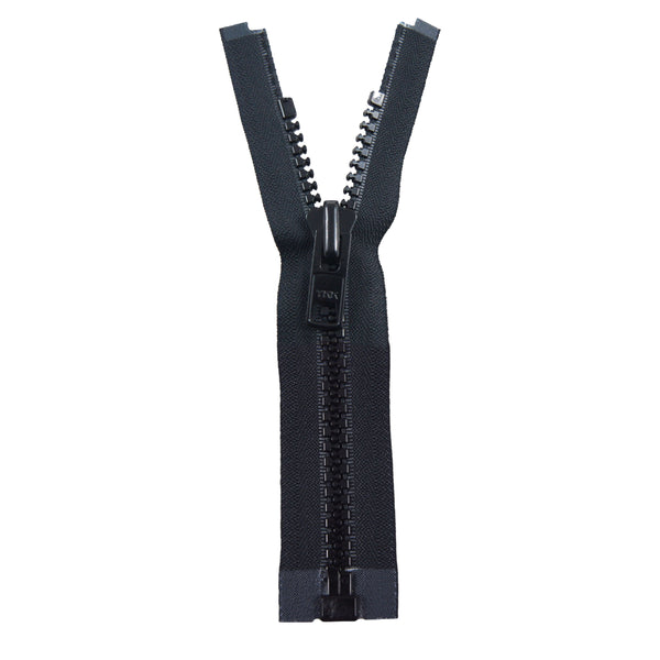 READY-MADE VISLON® MARINE DOUBLE-PULL SEPARATING YKK® MOLDED PLASTIC ZIPPERS