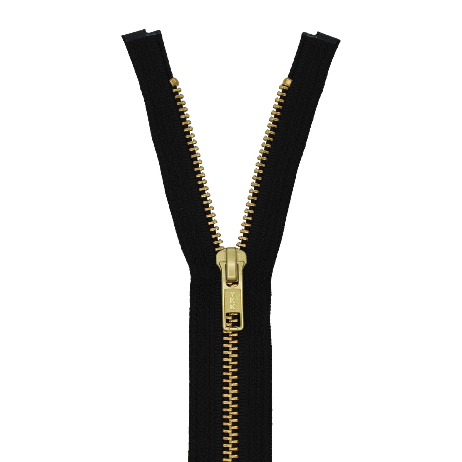 YKK YKK_5BrassSliderZBO56blackweb_