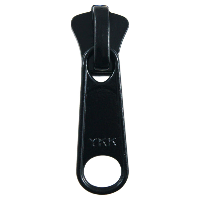 LONG SINGLE-PULL NON-LOCK SLIDERS YKK MOLDED PLASTIC ZIPPERS