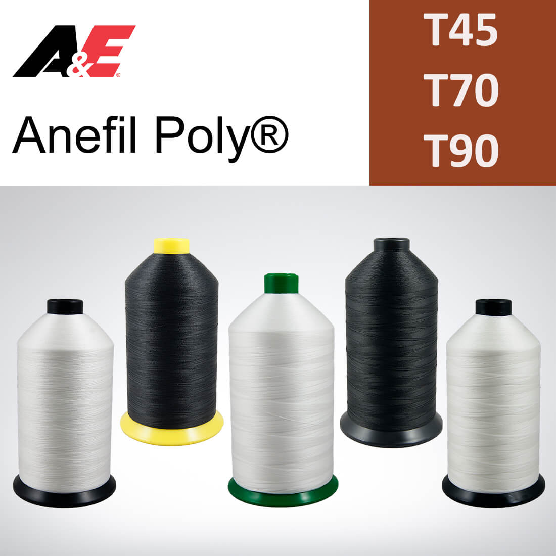Multi Filaments Thread Anefil Poly® Twisted Multifilament Polyester Sewing Thread | Quality ...