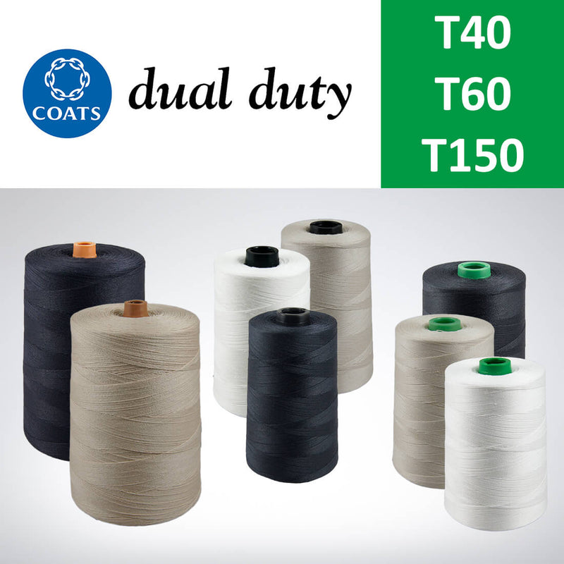 Dual Duty Polyester Corespun with Cotton Wrap