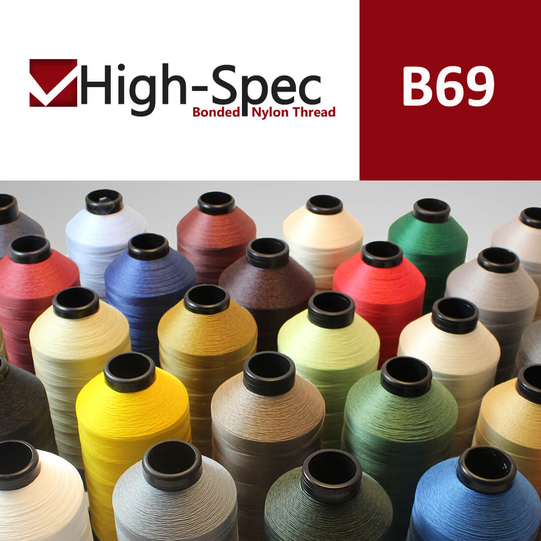 High-Spec Top Thread B69 | Bonded Nylon Thread | Quality Thread ...