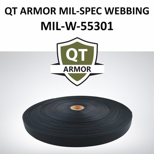 QT ARMOR MIL-SPEC WEBBING MIL-W-55301