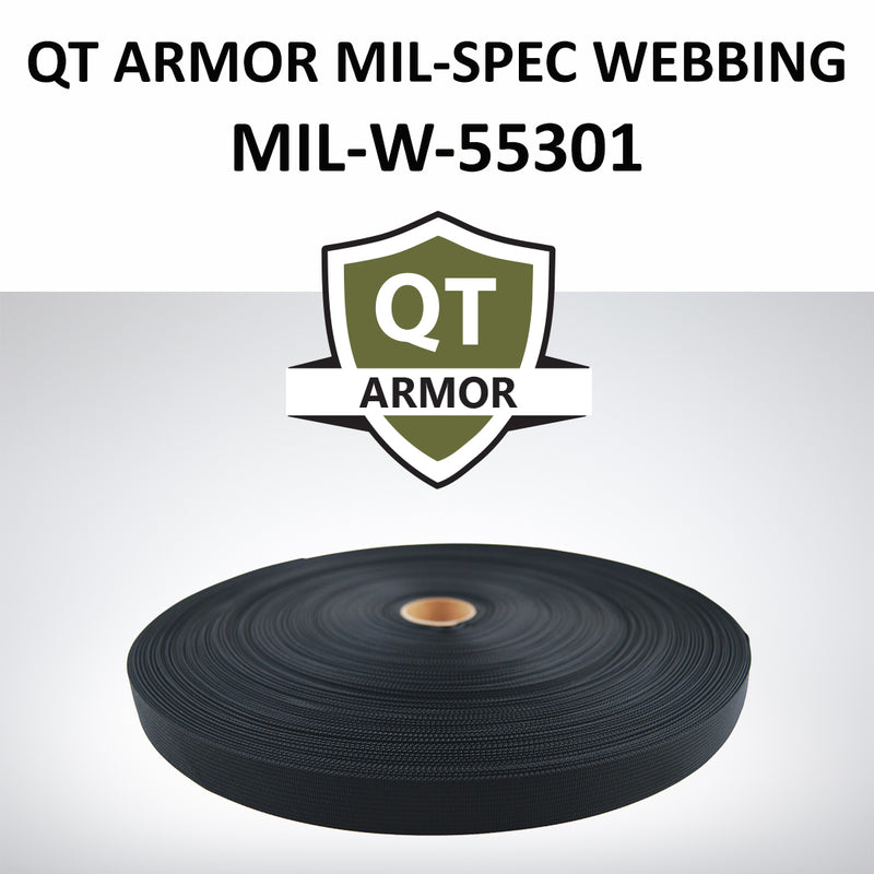 QT ARMOR MIL-SPEC WEBBING MIL-W-55301
