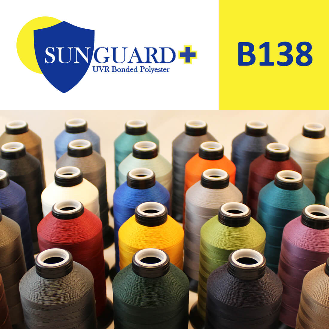 Sunguard+ Top Thread B138 | Bonded Polyester Thread | Quality Thread ...