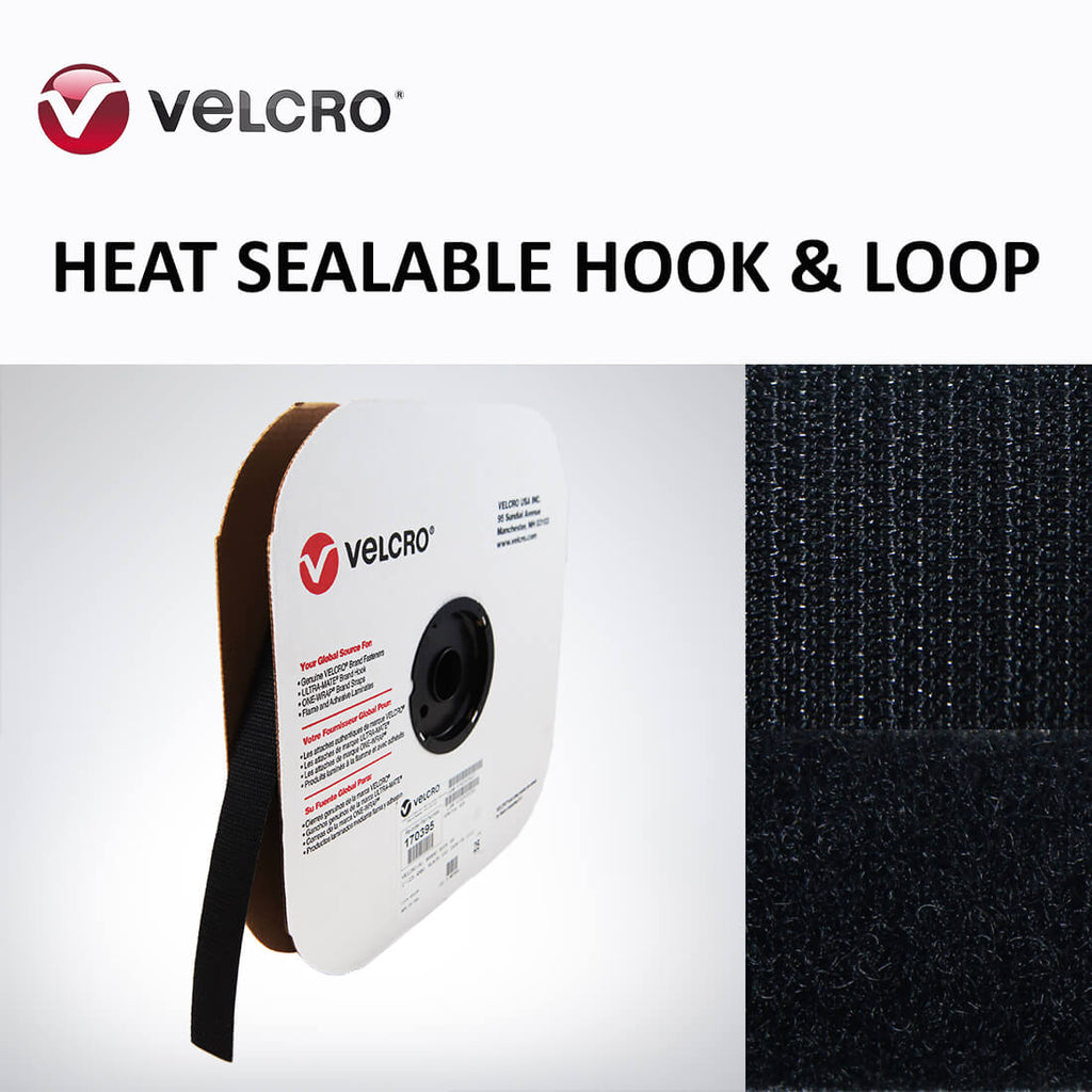 Velcro Brand - 3/4 Black VELSTRETCH Stretch Loop by HookandLoop.com