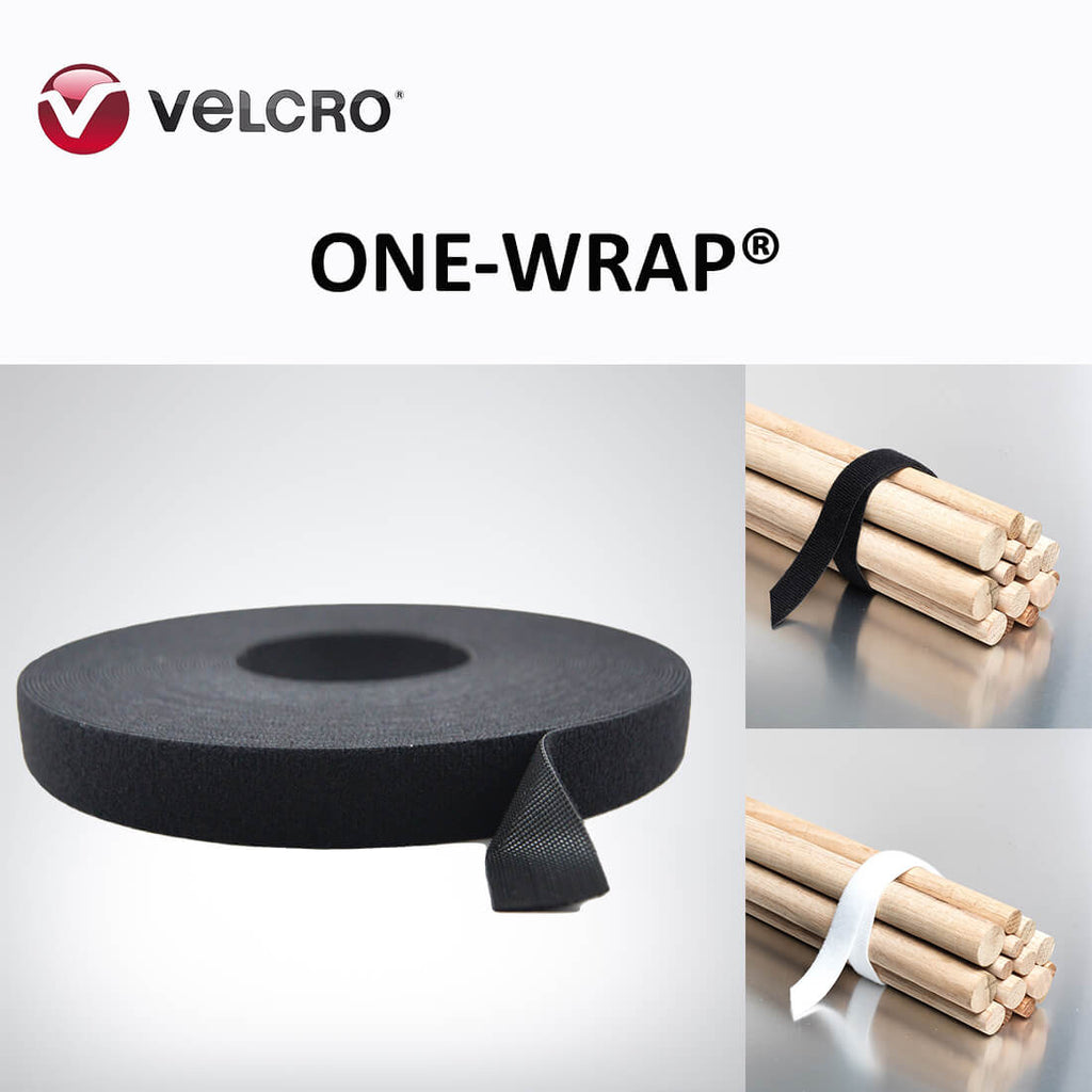 Velcro Brand - 1 White VELSTRETCH Stretch Loop by HookandLoop.com